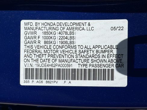 Certified 2023 Acura Integra A-Spec FWD image 34