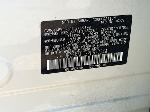 Certified 2023 Subaru Forester Premium w/ Popular Package #3 image 44