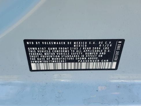 New 2026 Volkswagen Jetta SEL FWD image 29
