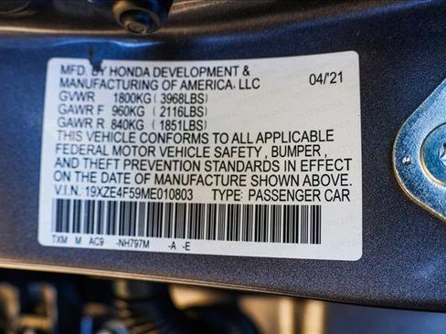 Used 2021 Honda Insight EX image 27