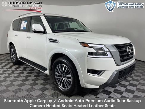 Used 2024 Nissan Armada SL w/ Captain's Chairs Package RWD image 1