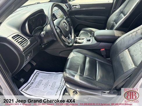 Used 2021 Jeep Grand Cherokee Limited AWD/4WD image 8