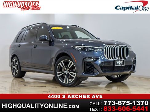 Used 2020 BMW X7 xDrive40i w/ M Sport Package AWD/4WD image 1