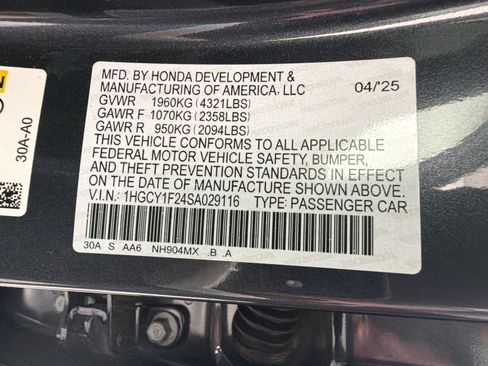 Used 2025 Honda Accord LX image 24