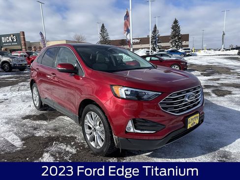 Certified 2023 Ford Edge Titanium w/ Class II Trailer Tow Package image 6