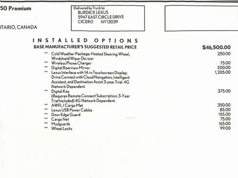 Used 2025 Lexus NX 350 350 Premium w/ Accessory Package (2T) image 4