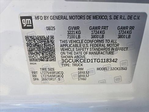 New 2026 Chevrolet Silverado 1500 Custom Trail Boss image 19