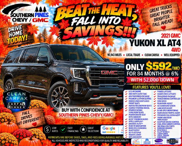 Certified 2021 GMC Yukon XL AT4 AWD/4WD image 5