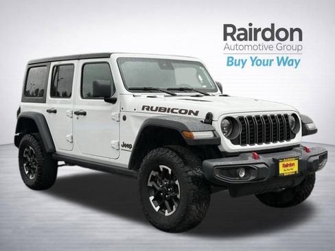 Used 2025 Jeep Wrangler Unlimited Rubicon AWD/4WD image 1