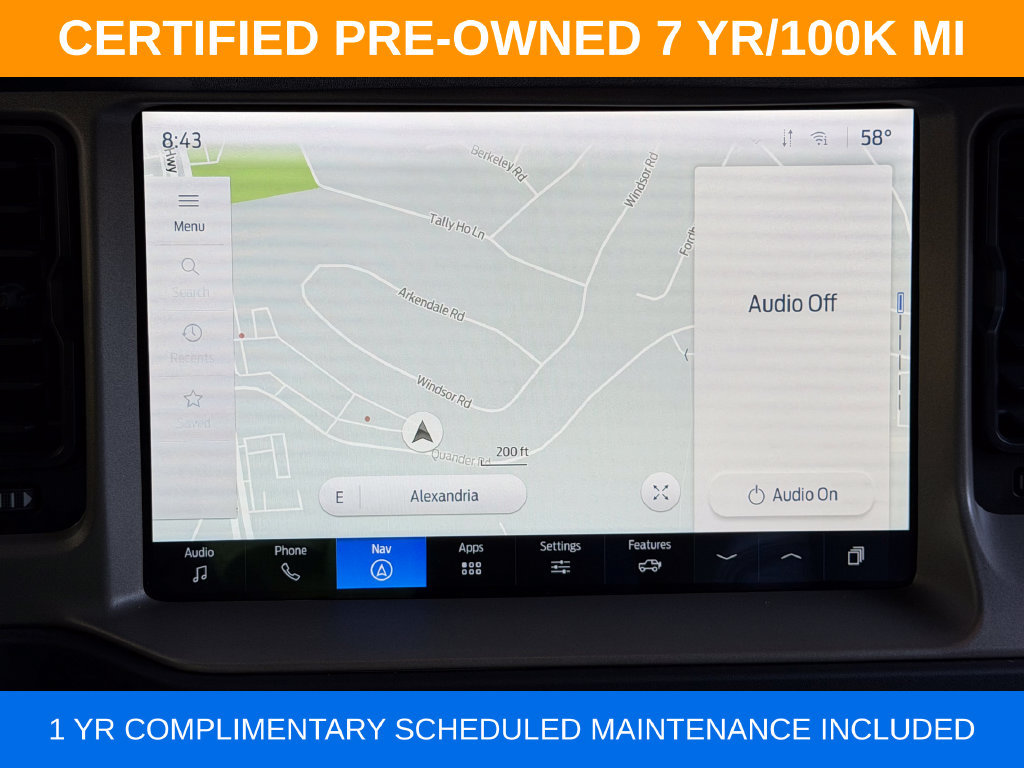 Used 2025 Ford Bronco Outer Banks AWD/4WD image 11