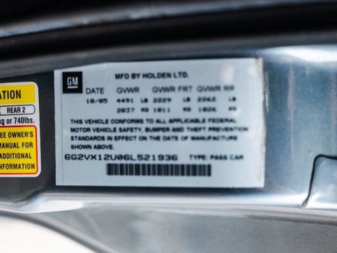 Used 2006 Pontiac GTO RWD image 78