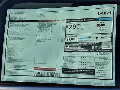 New 2025 Kia K4 GT-Line Turbo image 17