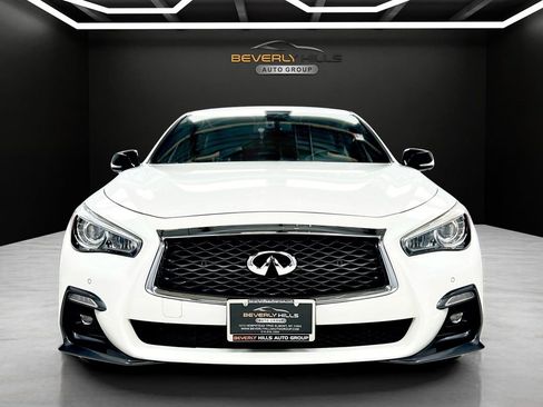 Used 2018 INFINITI Q50 Red Sport 400 image 8