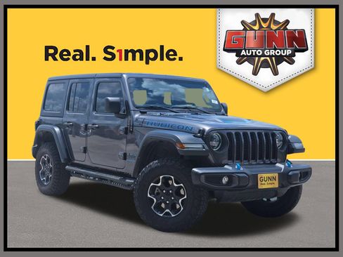 Used 2023 Jeep Wrangler Unlimited Rubicon 4xe w/ Cold Weather Group AWD/4WD image 1