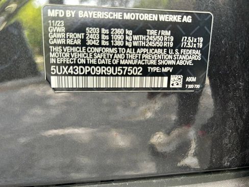 Used 2024 BMW X3 sDrive30i RWD image 48