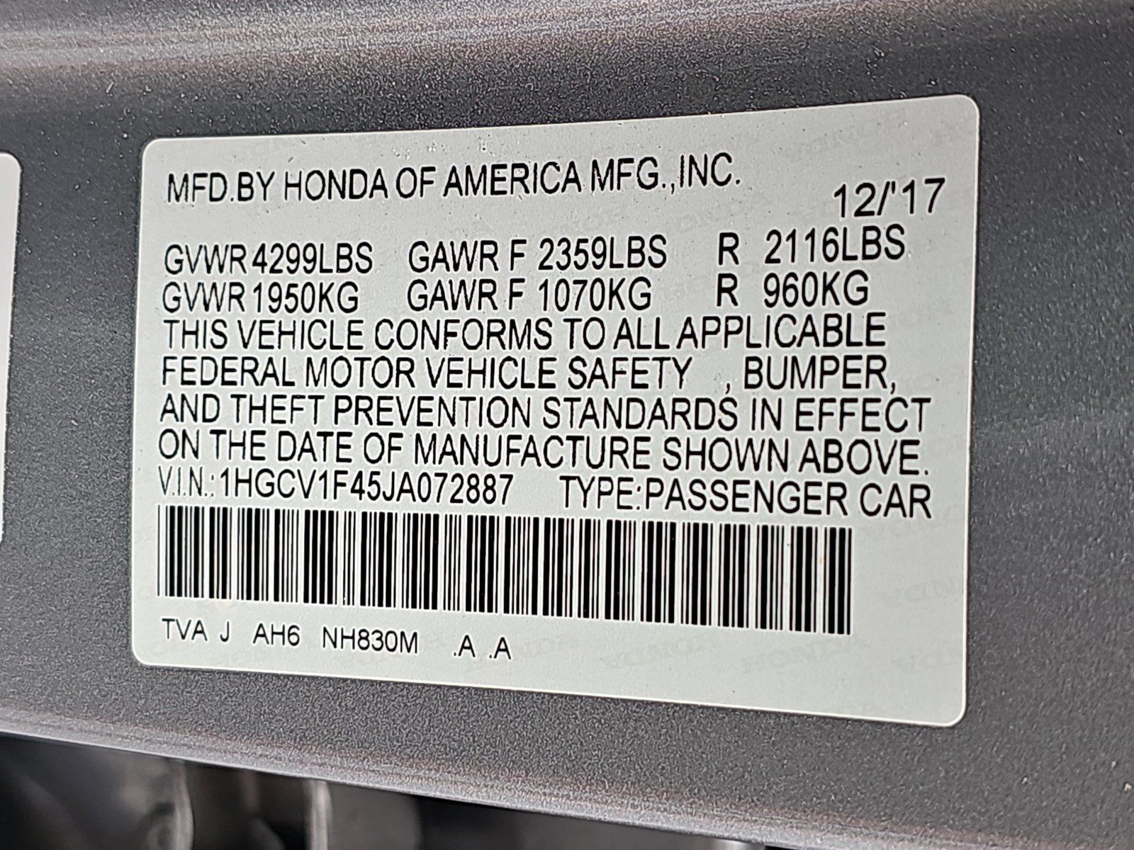 Used 2018 Honda Accord EX image 36