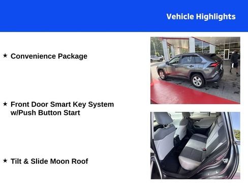 Used 2021 Toyota RAV4 XLE w/ Convenience Package FWD image 4