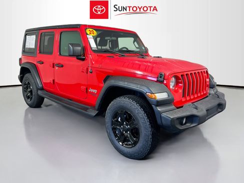 Used 2020 Jeep Wrangler Unlimited Sport S image 1