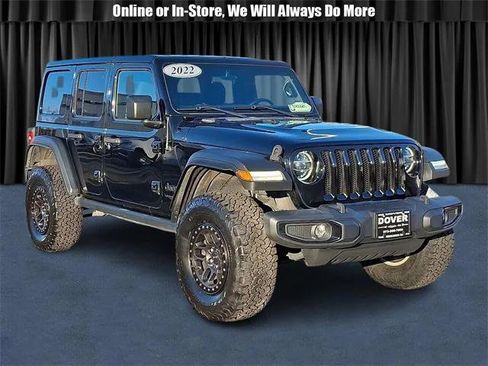 Certified 2022 Jeep Wrangler Unlimited Sport image 1
