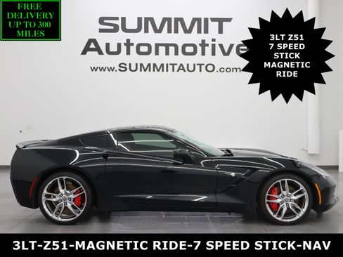 Used 2014 Chevrolet Corvette Stingray Coupe w/ 3LT Preferred Equipment Group RWD image 1