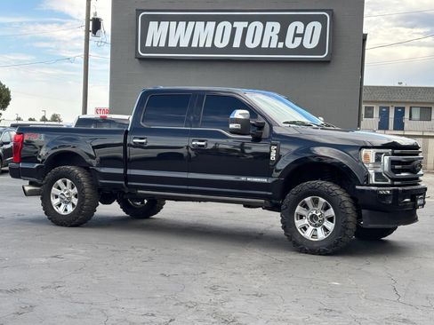 Used 2020 Ford F350 Platinum AWD/4WD image 1