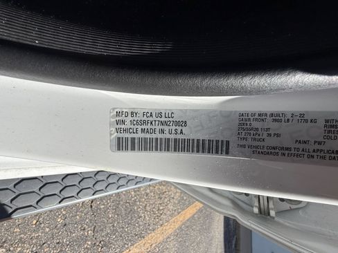 Used 2022 RAM 1500 Limited AWD/4WD image 44