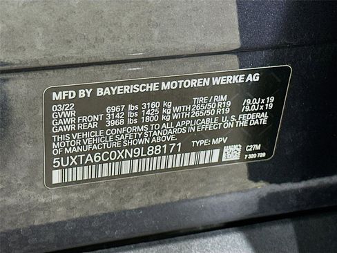 Certified 2022 BMW X5 xDrive45e w/ Executive Package image 33