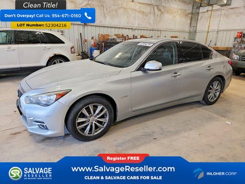 Used 2014 INFINITI Q50 Premium w/ Navigation Package AWD/4WD image 1
