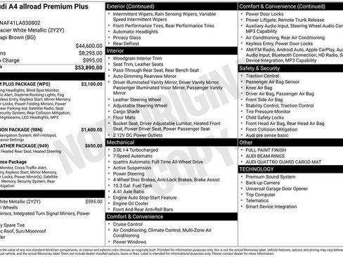 Used 2020 Audi A4 2.0T allroad Premium Plus w/ Premium Plus Package image 5