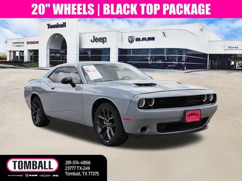Used 2021 Dodge Challenger SXT w/ Blacktop Package RWD image 1