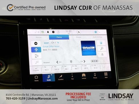 Certified 2022 Jeep Grand Cherokee L Limited AWD/4WD image 23