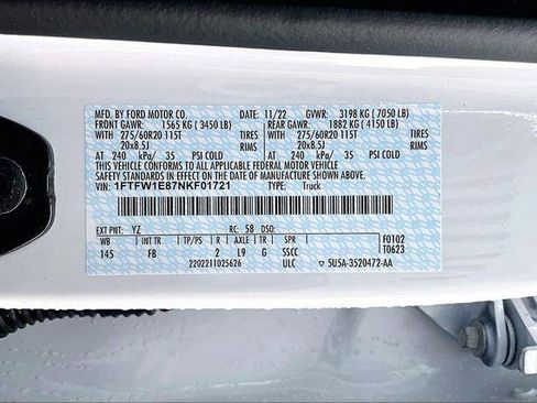 Used 2022 Ford F150 XLT w/ Equipment Group 302A High image 21