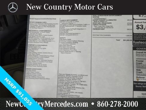 Used 2023 INFINITI QX80 Sensory w/ Cargo Package image 40