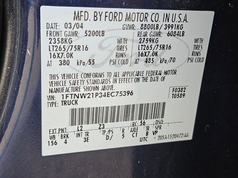 Used 2004 Ford F250 XLT image 35