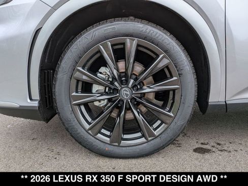 New 2026 Lexus RX 350 F Sport w/ Convenience Package AWD/4WD image 9