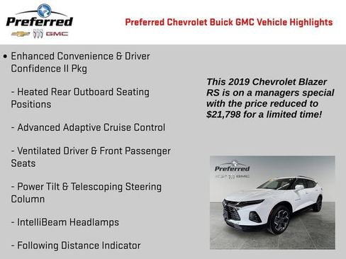 Certified 2019 Chevrolet Blazer RS image 4