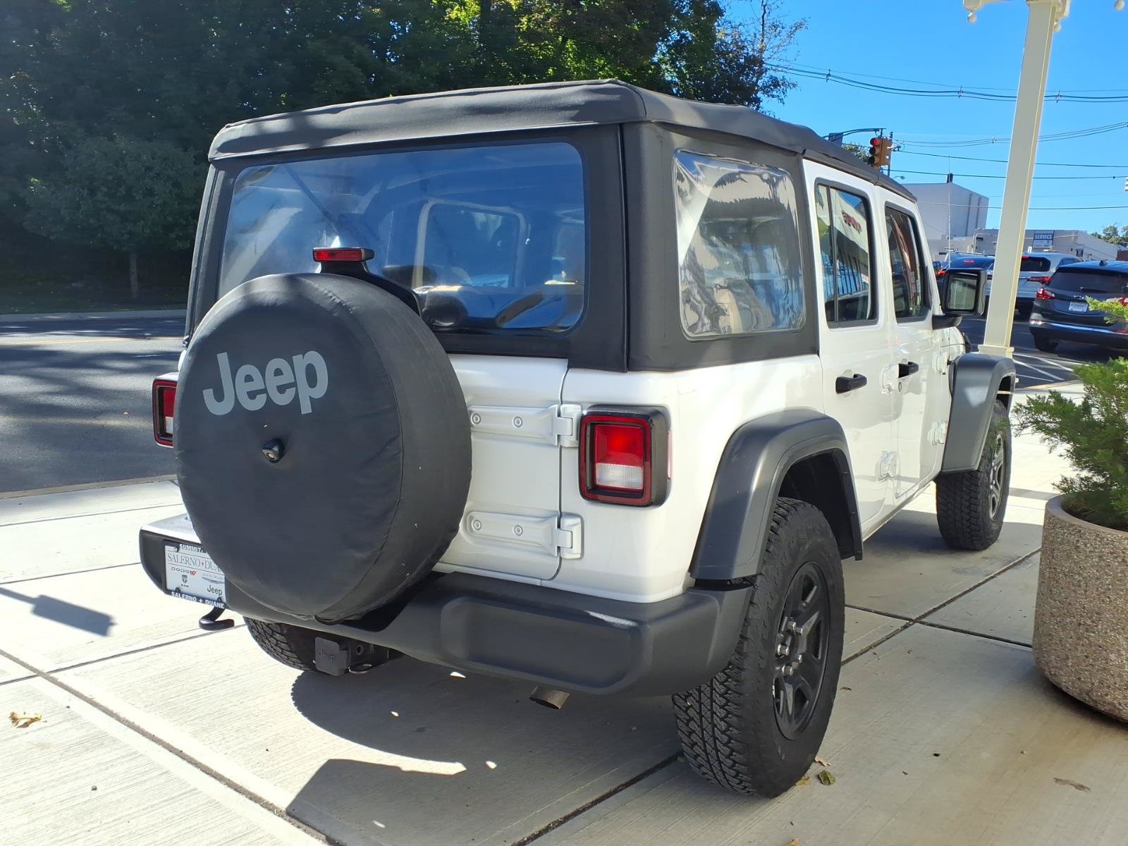 Certified 2018 Jeep Wrangler Unlimited Sport AWD/4WD image 4