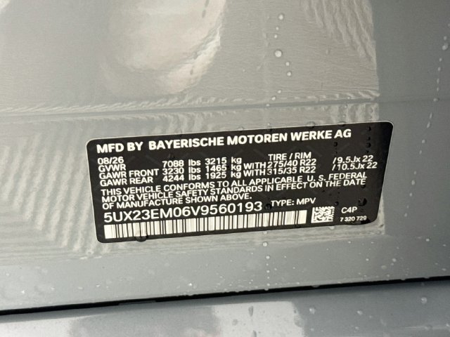 New 2027 BMW X7 xDrive40i AWD/4WD image 34