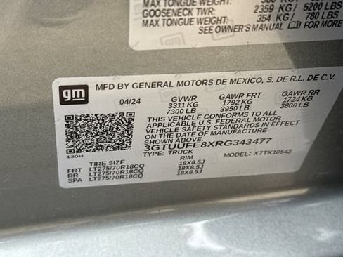 Used 2024 GMC Sierra 1500 AT4X AWD/4WD image 60