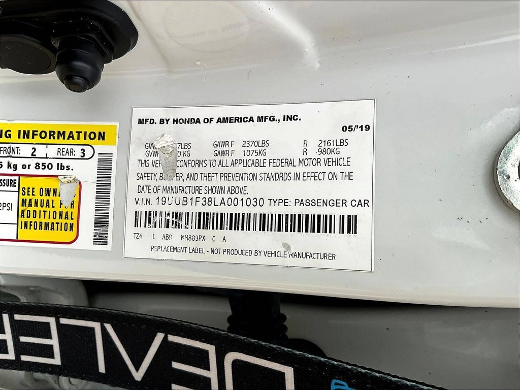 Used 2020 Acura TLX FWD image 19