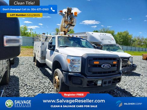 Used 2015 Ford F450 XL w/ Snow Plow Prep Package RWD image 5
