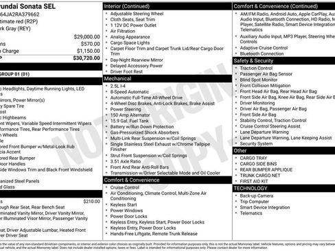 Used 2024 Hyundai Sonata SEL image 6
