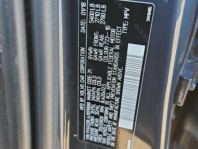 Used 2018 Volvo XC60 T6 Inscription w/ Convenience Package AWD/4WD image 16