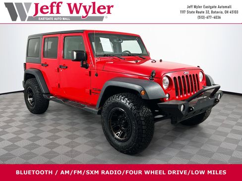 Used 2017 Jeep Wrangler Unlimited Sport w/ Quick Order Package 24S image 1
