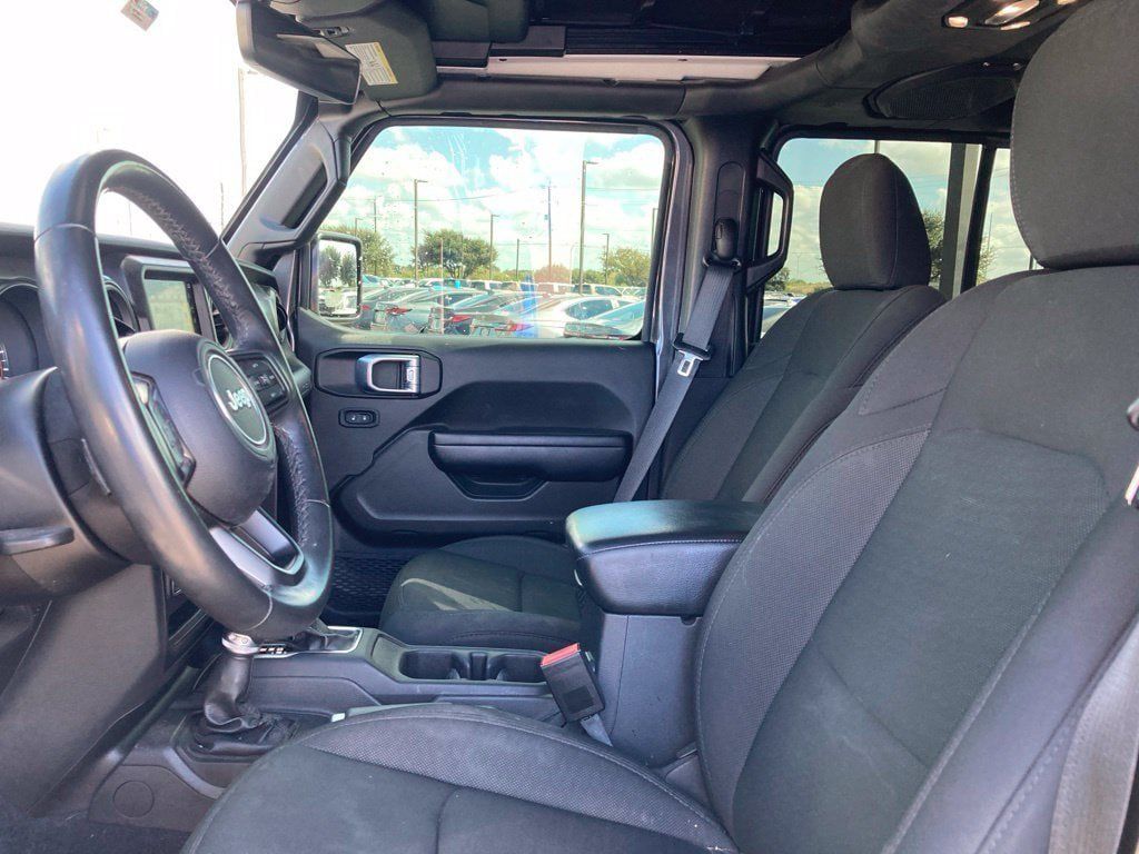 Used 2021 Jeep Wrangler Unlimited Sport w/ Sun And Sound Package AWD/4WD image 10
