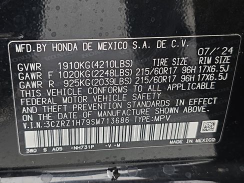 Used 2025 Honda HR-V EX-L image 35