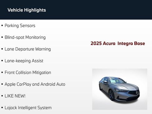 Used 2025 Acura Integra A-Spec FWD image 59