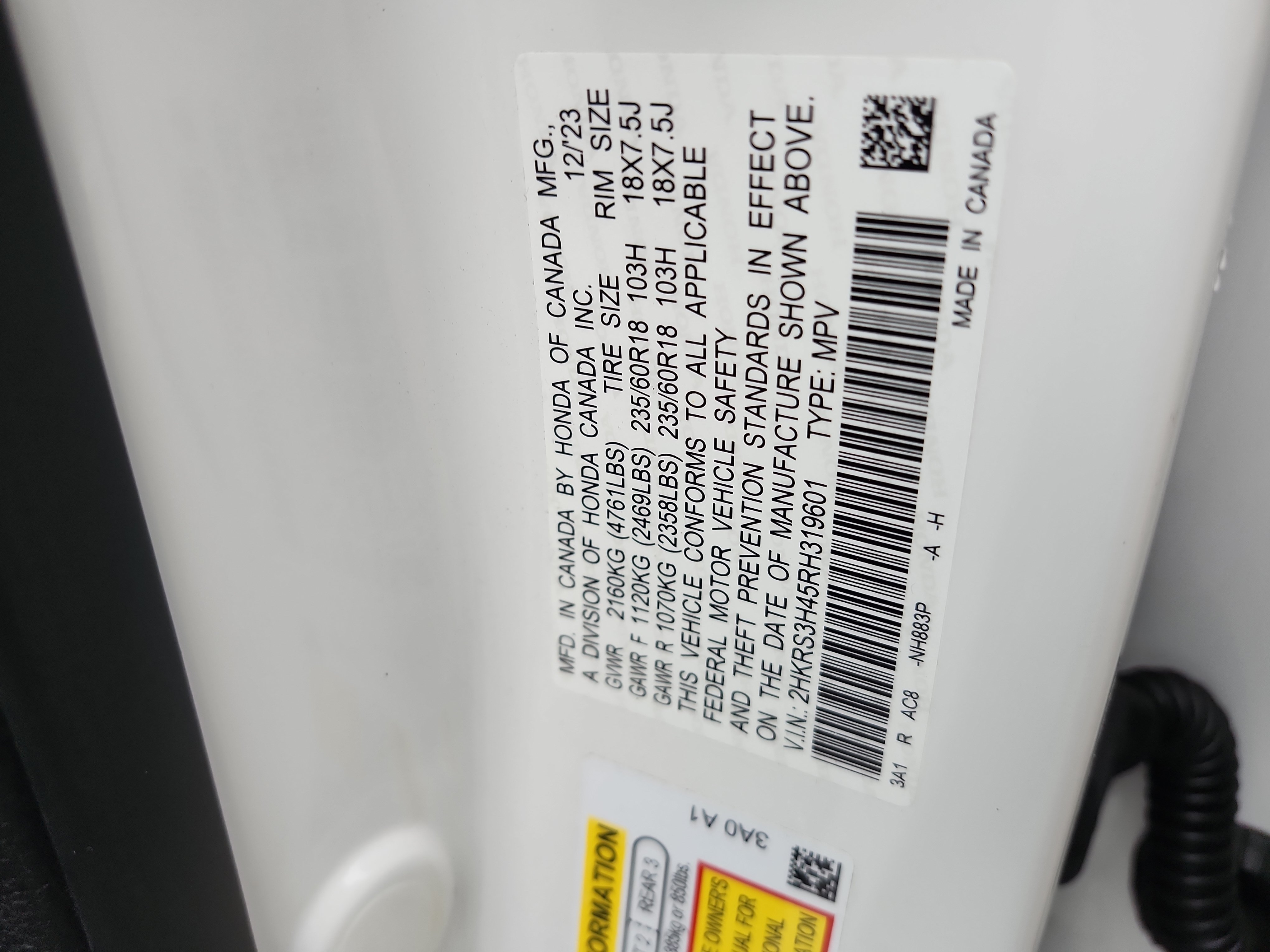 Certified 2024 Honda CR-V EX image 25