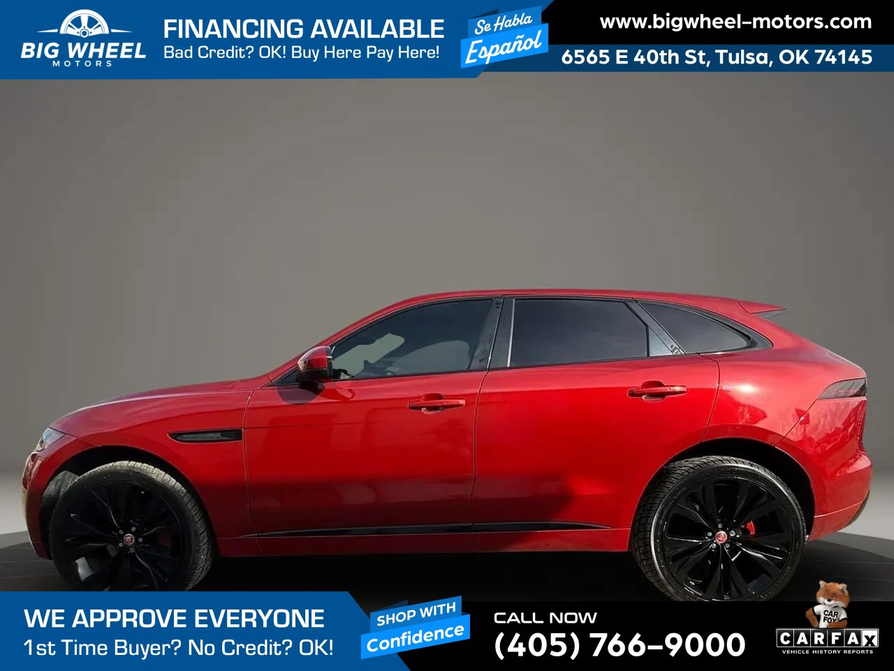 Used 2020 Jaguar F-PACE S AWD/4WD image 2
