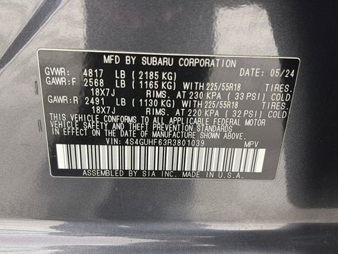 Used 2024 Subaru Crosstrek 2.5i Sport image 9